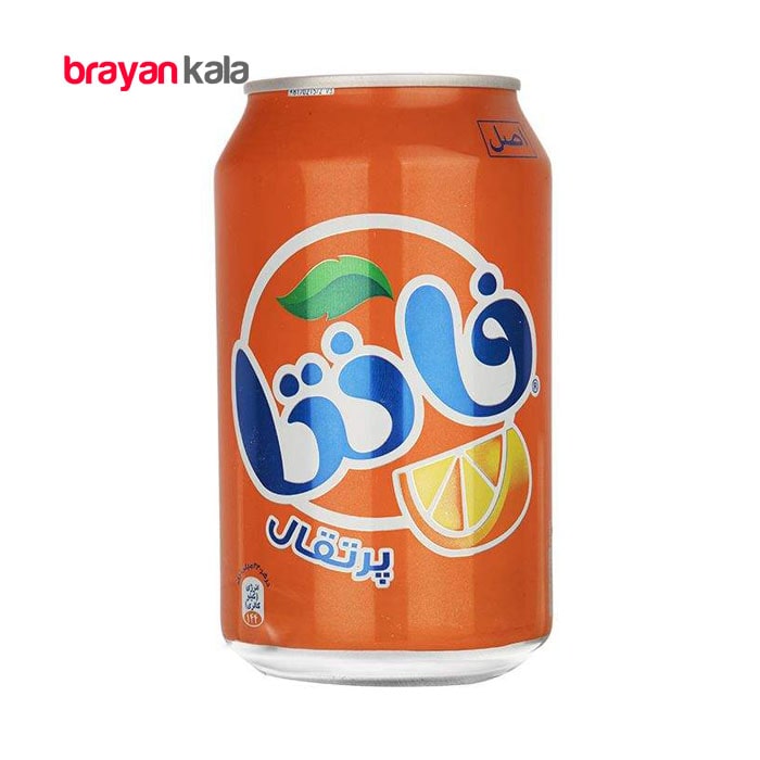 عکس اصلی نوشابه پرتقالی فانتا - 330 میلی لیتر